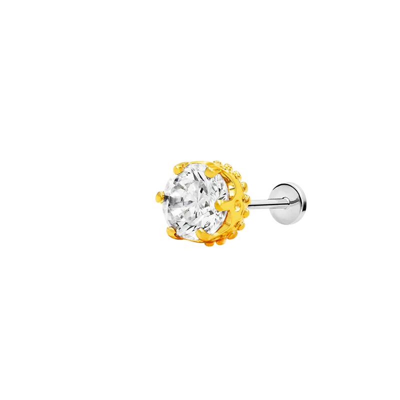 Swarovski Crown-set in 14k Gold by Junipurr - Image 6