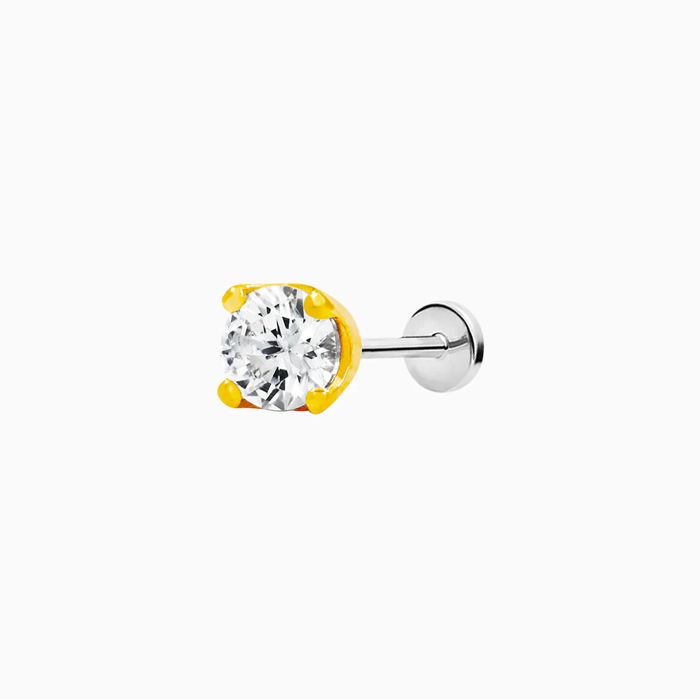 14k Gold Swarovski Prong by Junipurr - Image 4