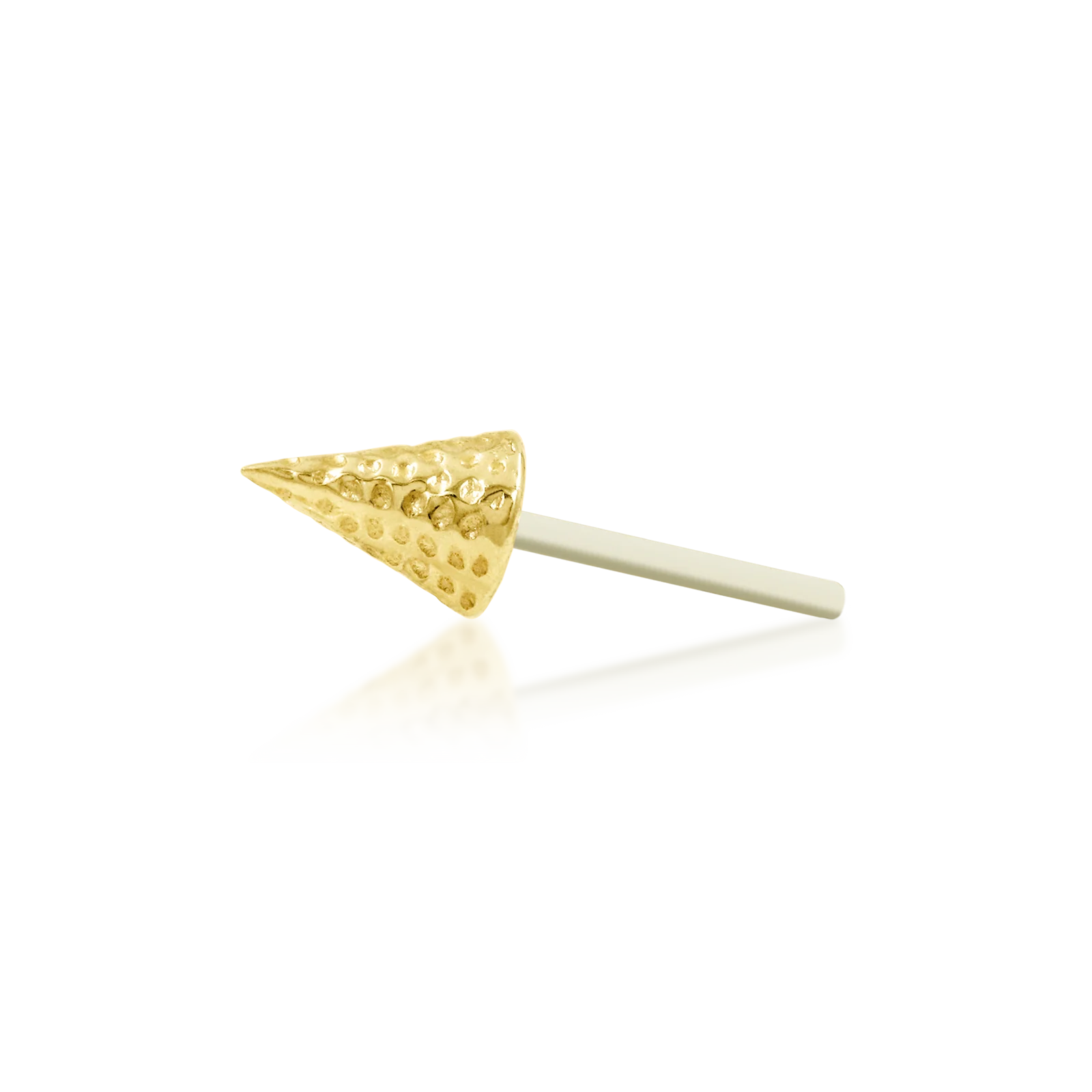 Textured Spike in 14k gold by Junipurr - Image 3