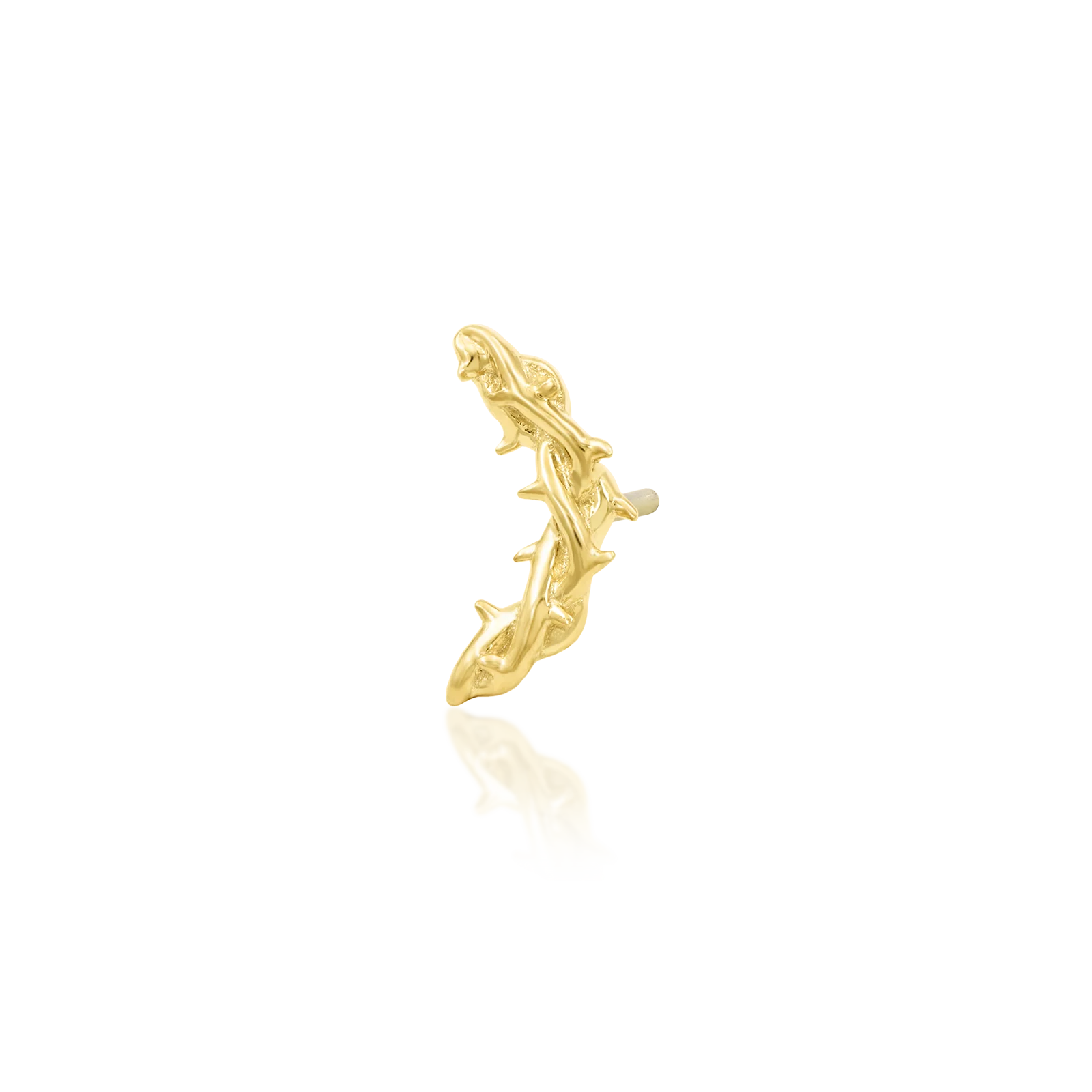 Thorn Arc in 14k Gold by Junipurr - Image 2