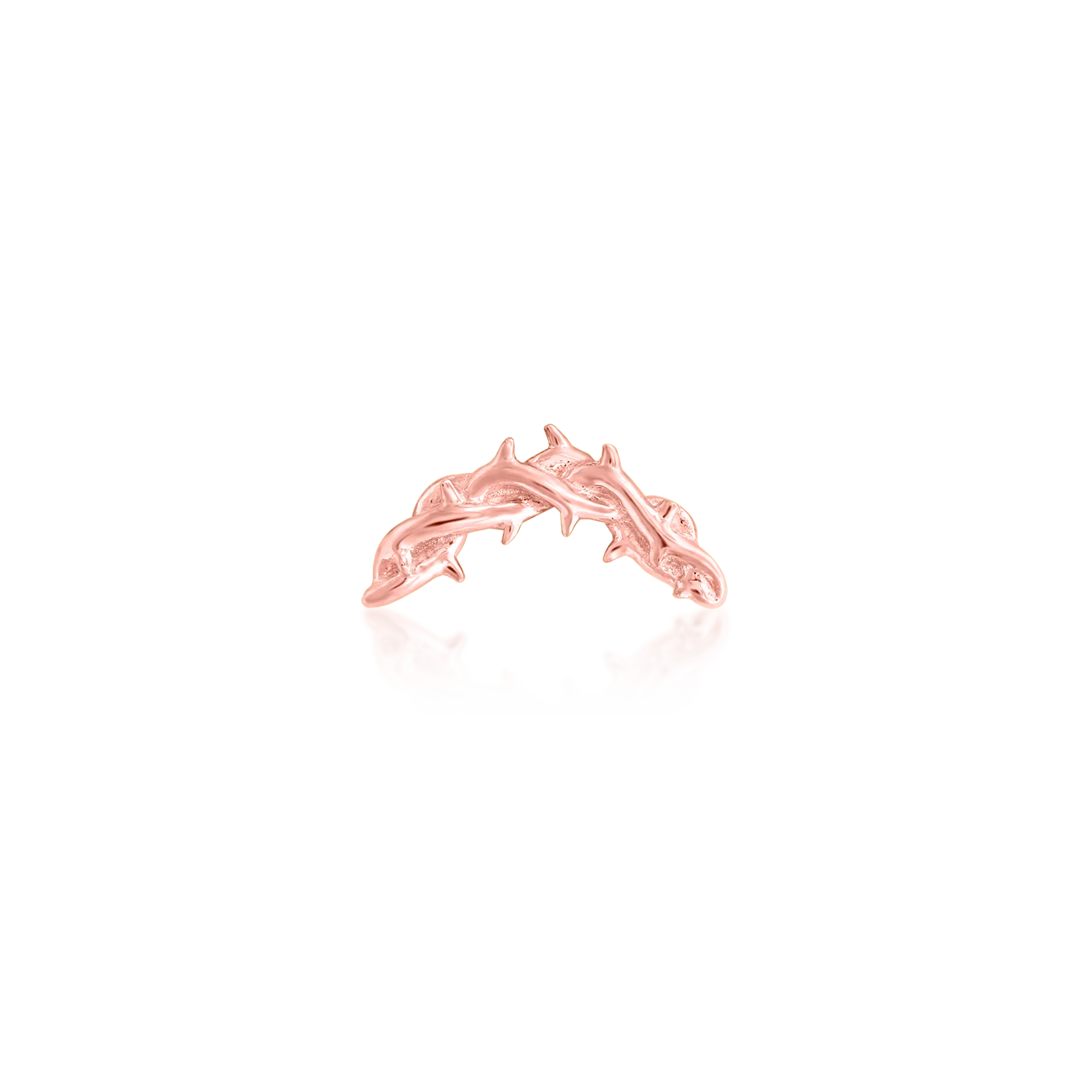 Thorn Arc in 14k Gold by Junipurr - Image 5