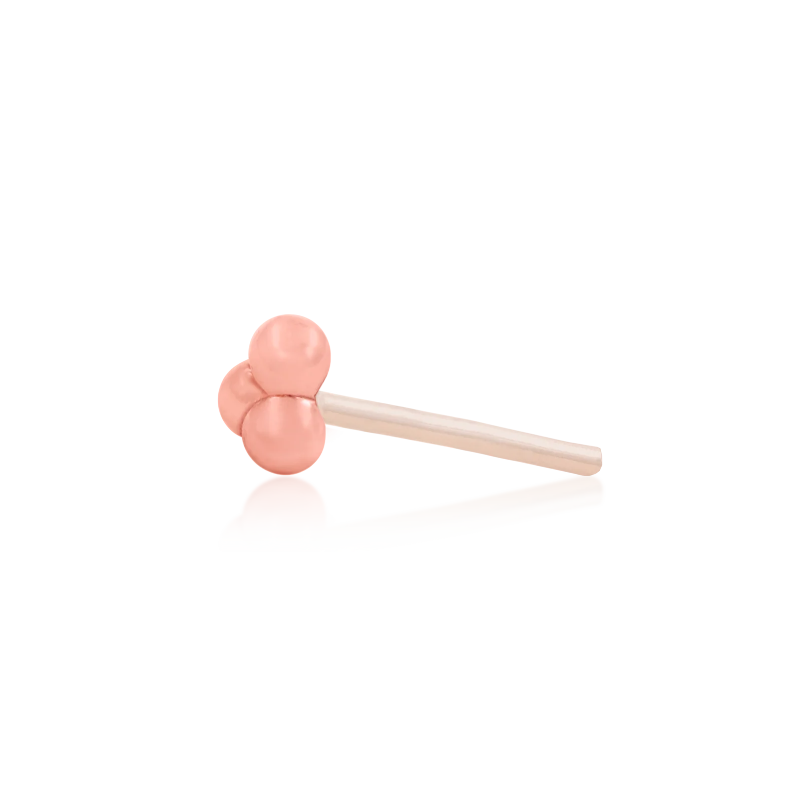 Tri-Bead in 14k Gold by Junipurr - Image 9