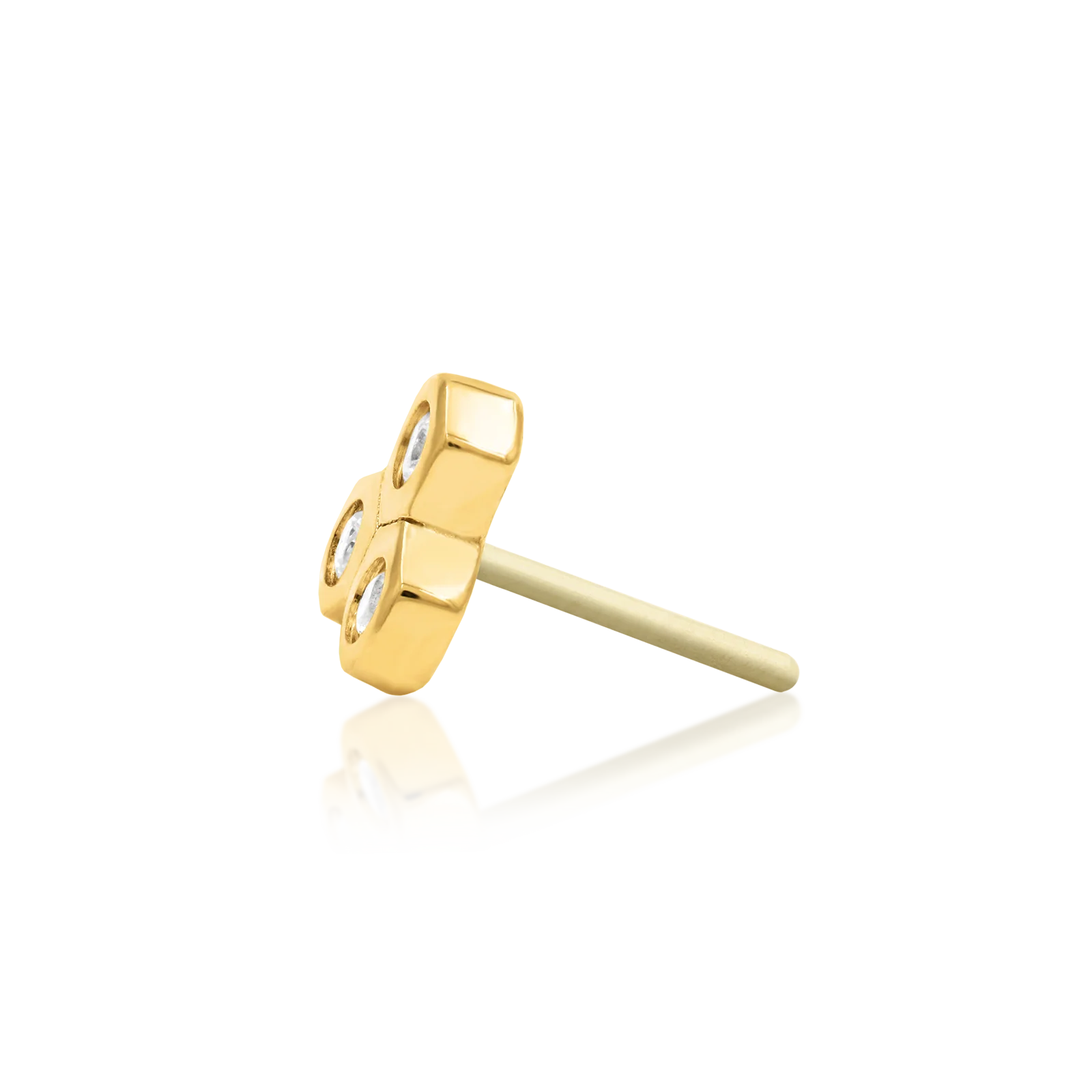 Tri-Hive in 14k Gold by Junipurr - Image 3