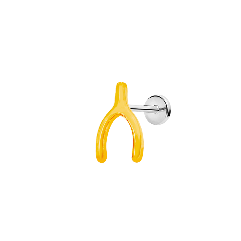 Wishbone in 14k Gold by Junipurr - Image 6